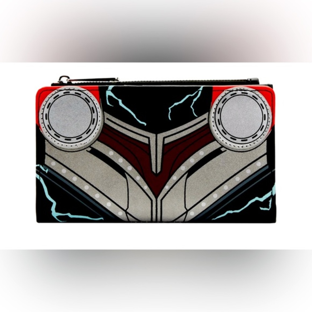 Loungefly - Marvel Thor Love And Thunder Wallet -  6.5” W x 4” H
